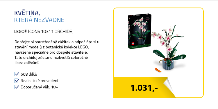 LEGO® ICONS 10311 Orchidej