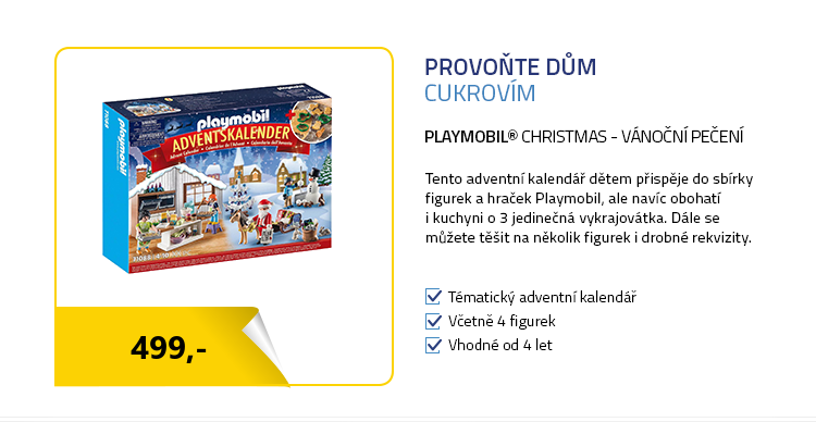 Playmobil® Christmas 71088 Adventní kalendář Vánoční pečení
