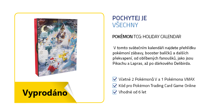 Pokémon TCG: Holiday Calendar - Adventní kalendář 2022