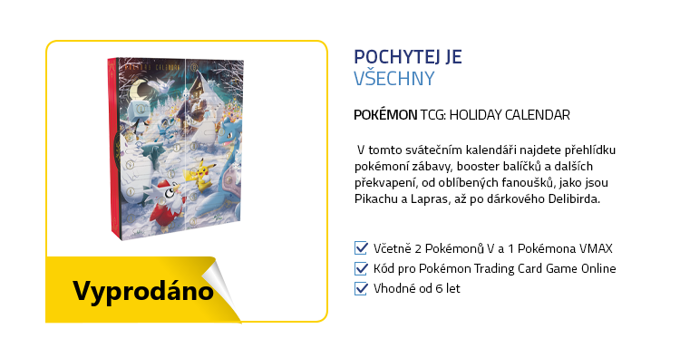 Pokémon TCG: Holiday Calendar - Adventní kalendář 2022