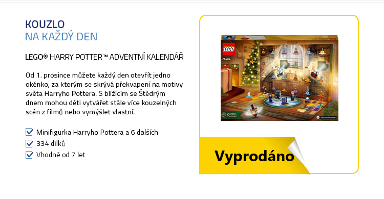 LEGO® Harry Potter™ 76404 Adventní kalendář