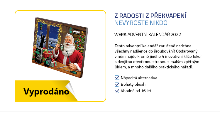 WERA 136605 Adventní kalendář 2022