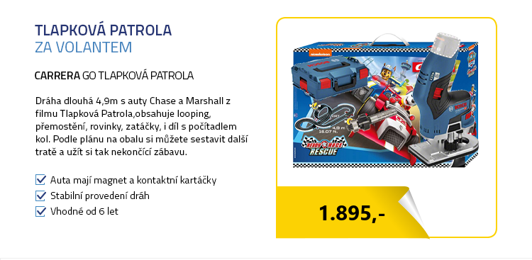 Carrera 62535 GO Tlapková patrola