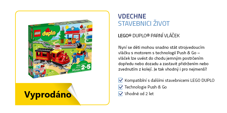 LEGO® DUPLO® 10874 Parní vláček