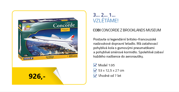 COBI 019174 Concorde z Brooklands Museum