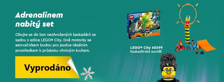 LEGO® City 60299 Kaskadérská soutěž
