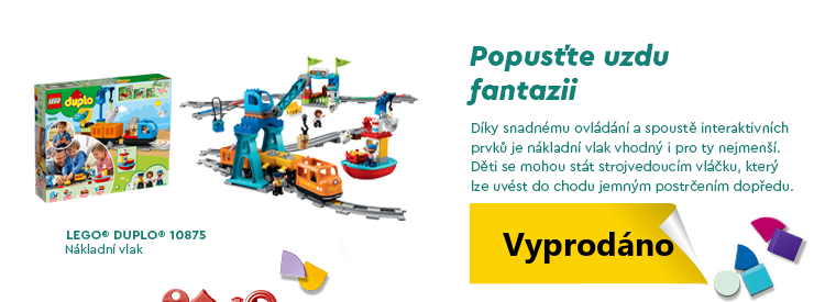 LEGO® DUPLO® 10875 Nákladní vlak