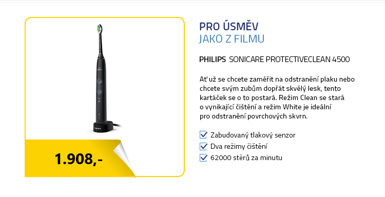 Philips Sonicare ProtectiveClean 4500 černá