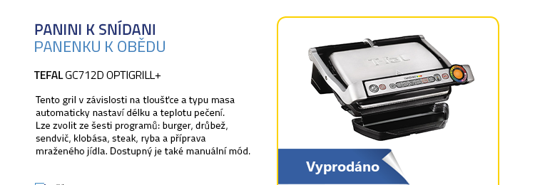 Tefal GC712D OptiGrill+