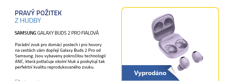 SAMSUNG Galaxy Buds 2 Pro fialová
