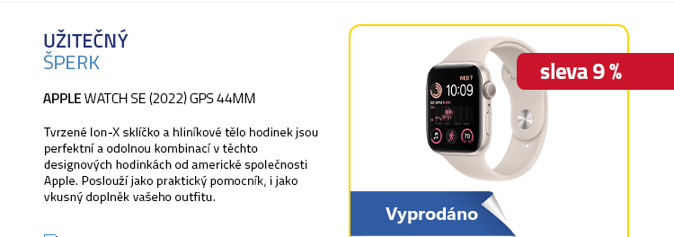 Chytré hodinky Apple Watch SE (2022) GPS 44mm