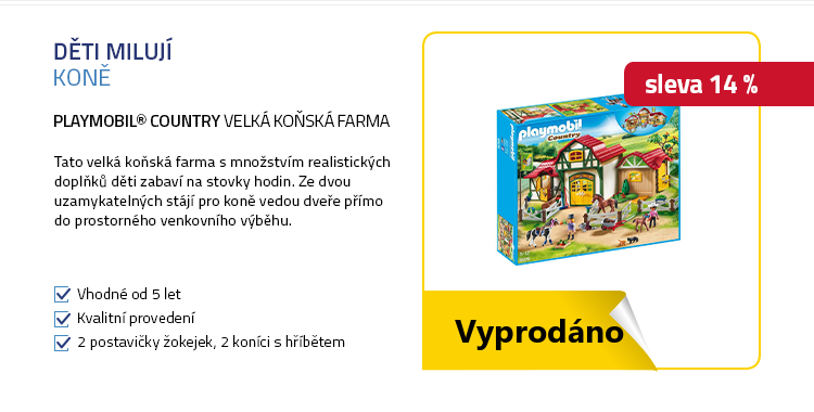 Playmobil® Country 6926 Velká koňská farma /od 5 let