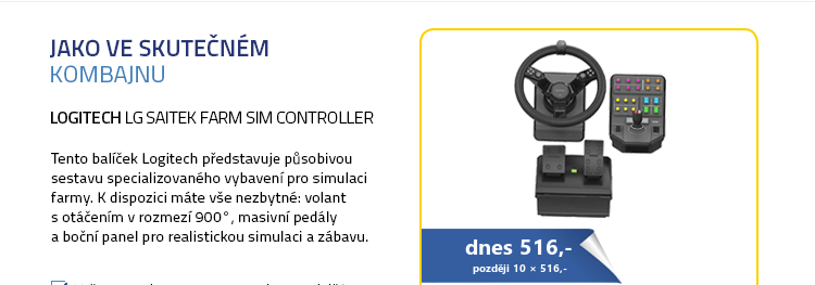 Logitech G Saitek Farm Sim Controller