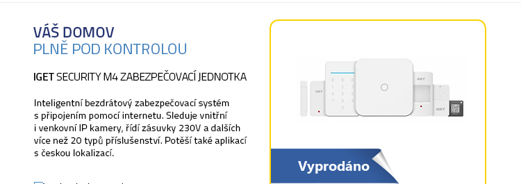 iGET SECURITY M4 Zabezpečovací jednotka