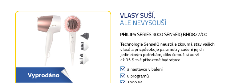 Philips Series 9000 SenseIQ BHD827