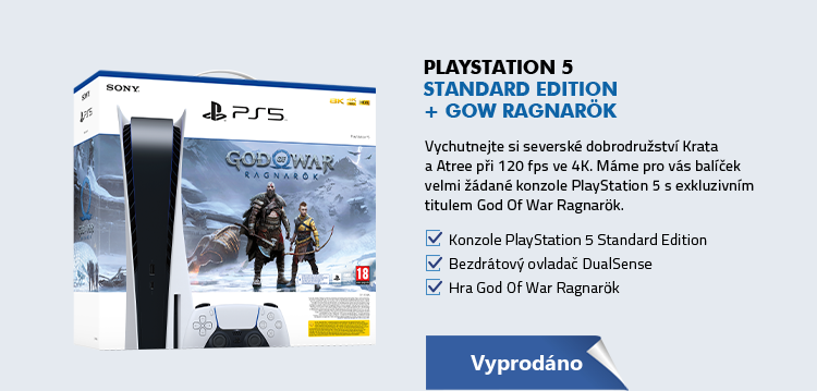 PlayStation 5 Standard Edition + GoW Ragnarok