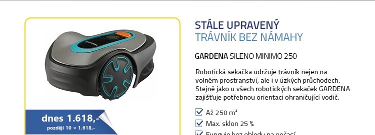 Gardena SILENO minimo 250