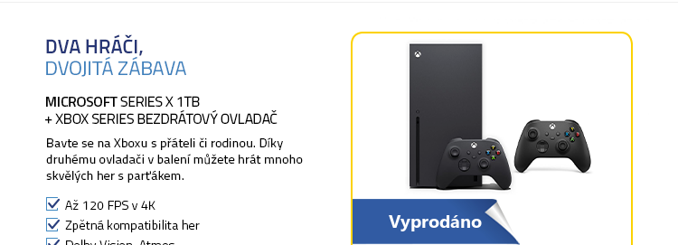 Microsoft Xbox Series X 1TB + Xbox Series Bezdrátový ovladač
