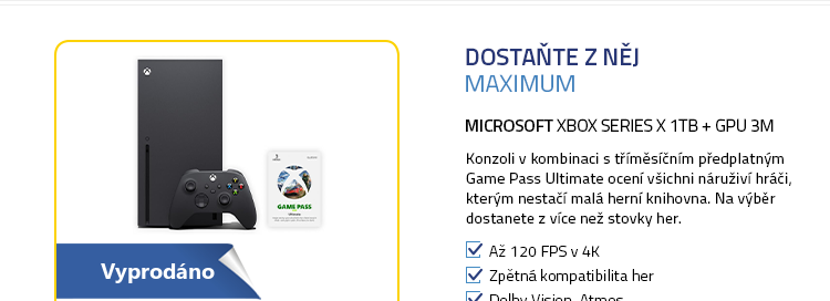 Microsoft Xbox Series X 1TB + GPU 3M