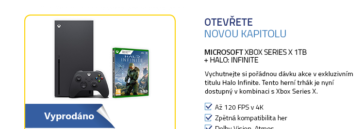 Microsoft Xbox Series X 1TB + Halo: Infinite
