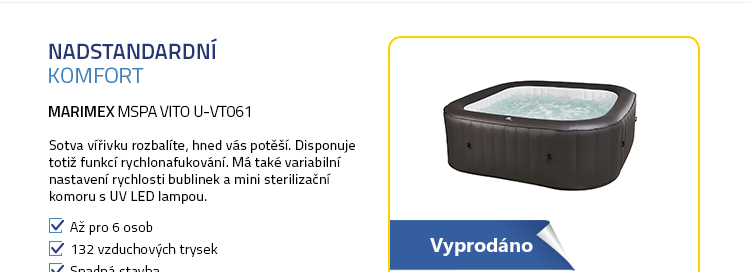 Marimex bazén vířivý MSPA Vito U-VT061