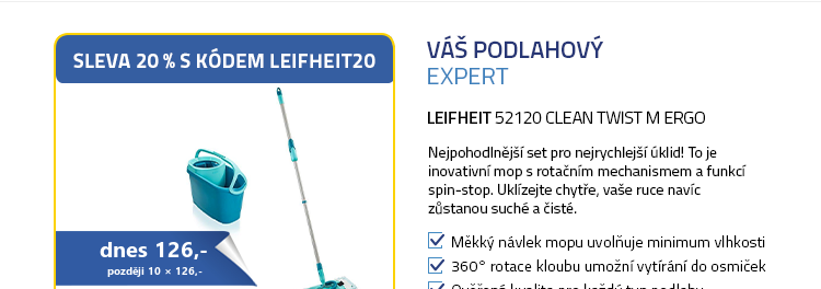 Leifheit 52120 CLEAN TWIST M Ergo