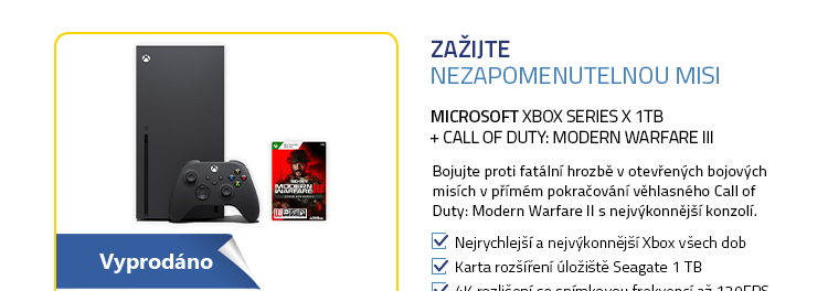 Microsoft Xbox Series X 1TB + Call of Duty: Modern Warfare III
