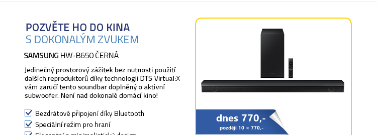SAMSUNG HW-B650 černá