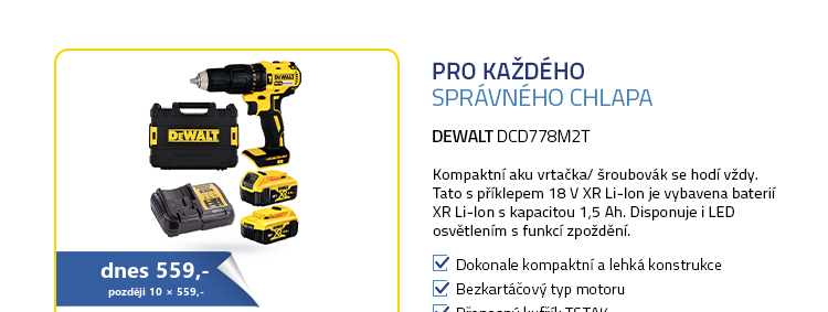 DEWALT DCD778M2T