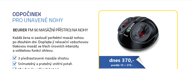 Beurer FM 90 masážní přístroj na nohy