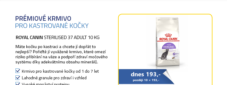 Royal Canin Sterilised 37 Adult 10 kg