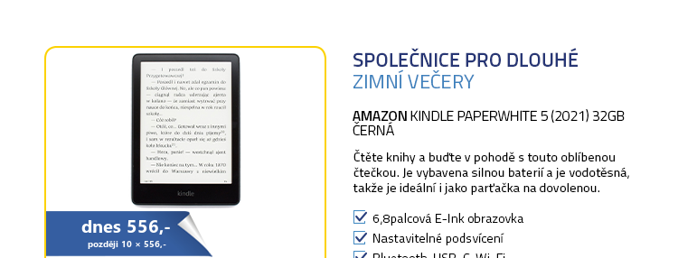 Amazon Kindle PAPERWHITE 5 (2021) 32GB černá