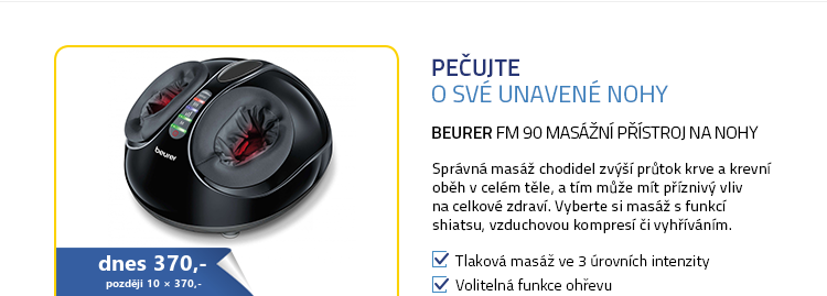 Beurer FM 90 masážní přístroj na nohy