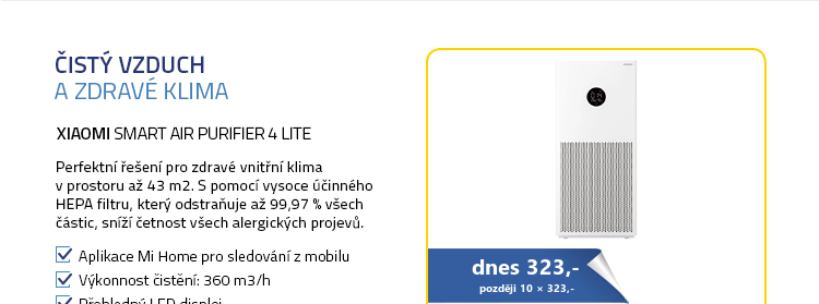 Xiaomi Smart Air Purifier 4 Lite