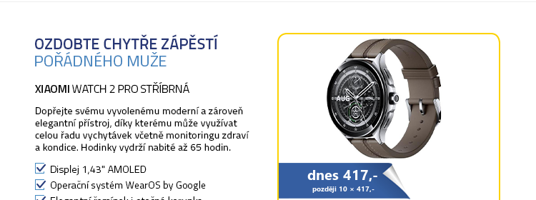 Xiaomi Watch 2 Pro stříbrná