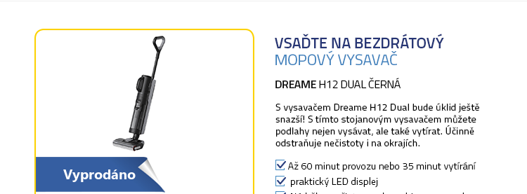 Dreame H12 Dual černá