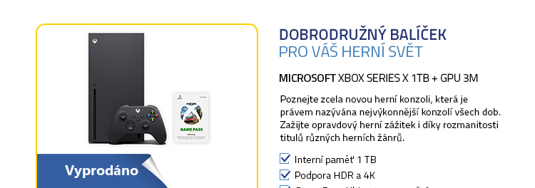 Microsoft Xbox Series X 1TB + GPU 3M