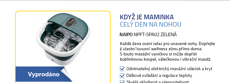 NAIPO NPFT-SPA02 zelená