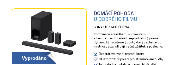 SONY HT-S40R černá