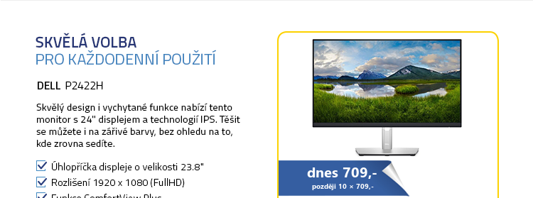 LCD Monitor 23.8" DELL P2422H