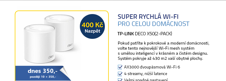 TP-LINK Deco X50(2-pack)
