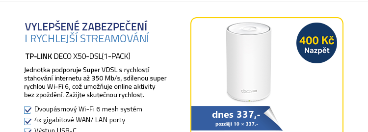 TP-LINK Deco X50-DSL(1-pack)