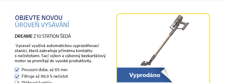 Dreame Z10 Station šedá