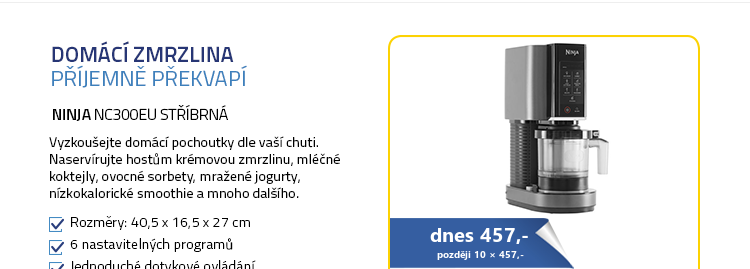 Ninja NC300EU stříbrná