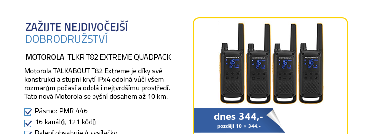 Motorola TLKR T82 Extreme QuadPack
