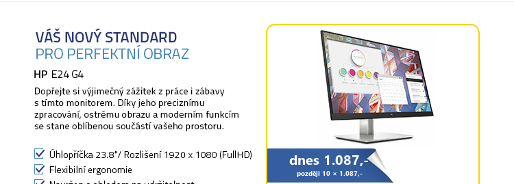 23.8" HP E24 G4