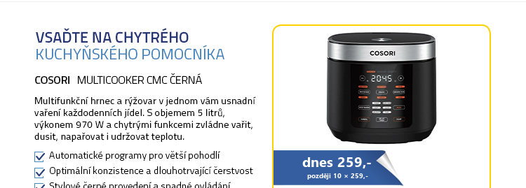 Cosori Multicooker CMC černá