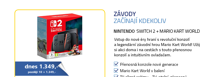 Nintendo Switch 2 + Mario Kart World