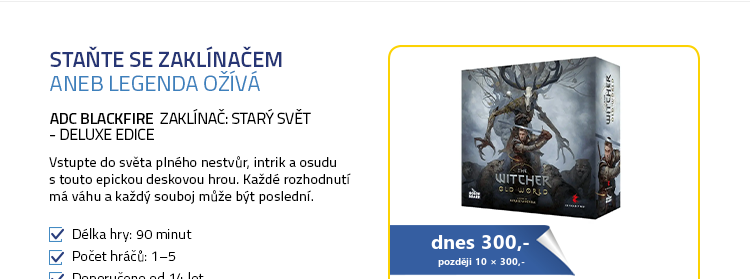 ADC Blackfire Zaklínač: Starý svět - Deluxe edice