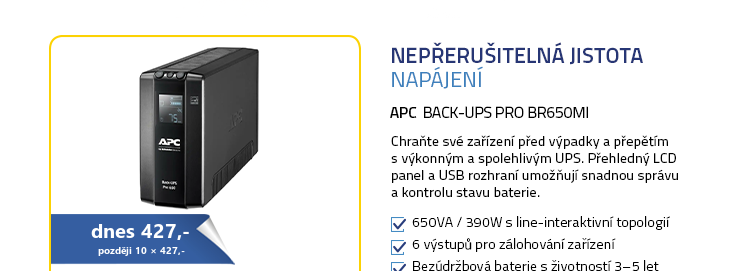 APC Back-UPS Pro BR650MI